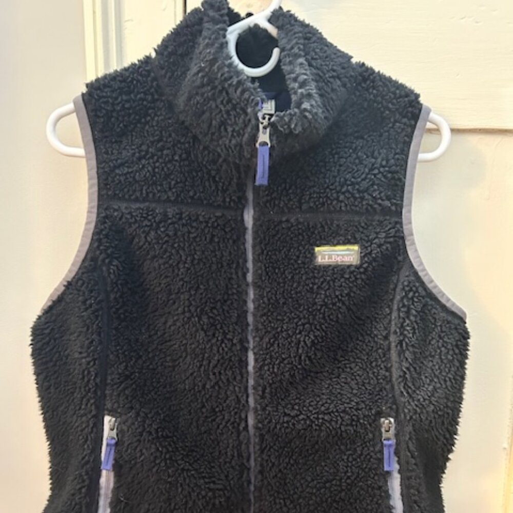 LLBean Mountain Pile Fleece Vest
